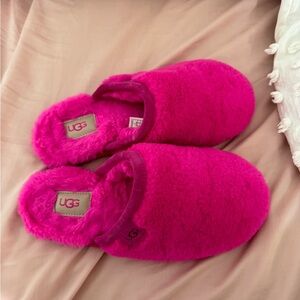 Pink Ugg Slippers. Size 7.5
